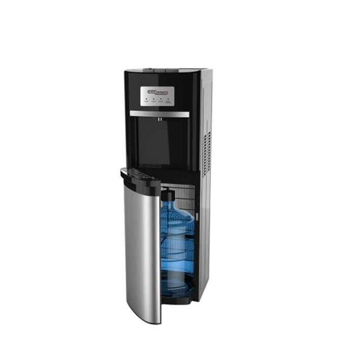 Super General 3 Tap Bottom Loading Water Dispenser , SGL2020BM, Black/Silver , Hot, Cold & Normal