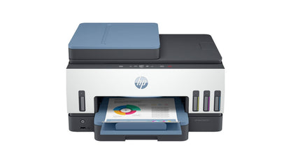 HP Smart Tank 795 All-in-One Wireless Ink Tank Printer, 15ppm, Auto Duplex, White/Blue