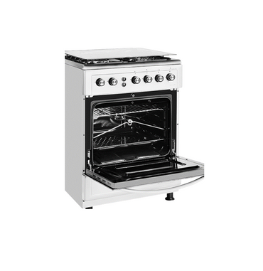 Super General Freestanding Cooking Range 4-Burner Full-Safety, Stainless-Steel Cooker, 60 x 60CM, SGC-6470-MSFS