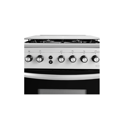 Super General Freestanding Cooking Range 4-Burner Full-Safety, Stainless-Steel Cooker, 60 x 60CM, SGC-6470-MSFS