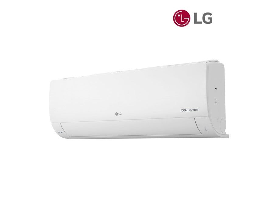 LG DUALCOOL Inverter AC 2 Ton, Faster Cooling, Energy Saving, Less Noise, I-27TNB, White