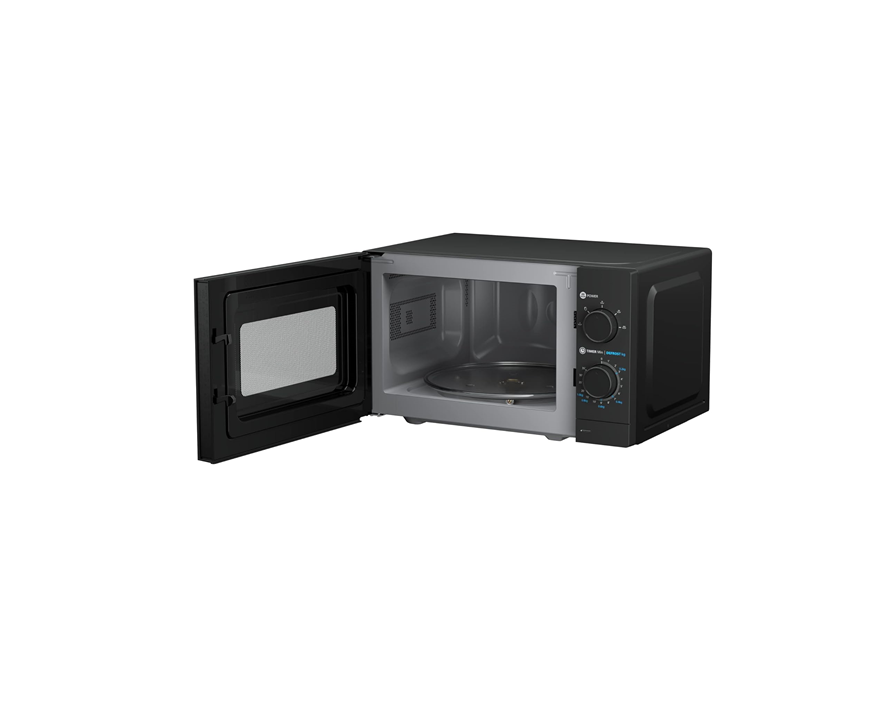 Midea 20 Liters Solo Microwave Oven , 700W, Child-Safety-Lock, Defrost Function, 35 Minutes Timer, MMC21BK, Black