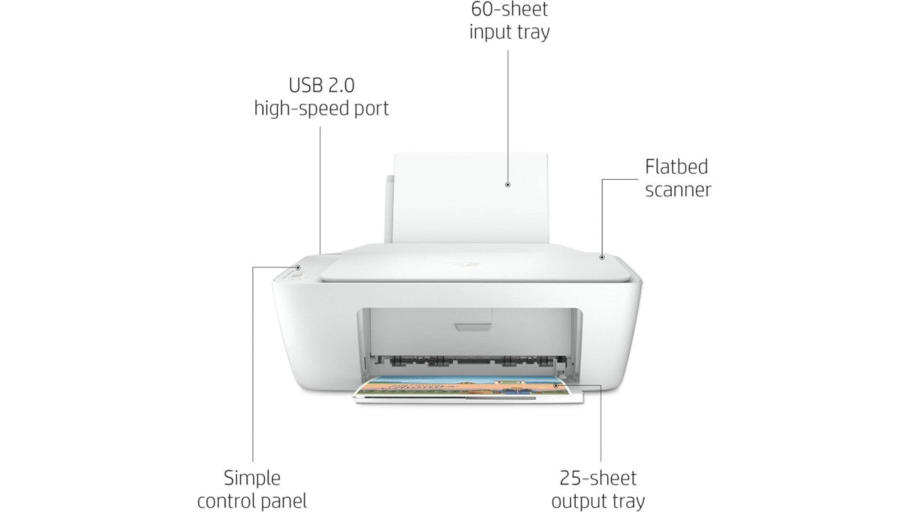 HP DeskJet 2320 All-in-One Printer – Print, Scan & Copy | UAE