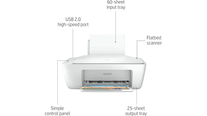 HP DeskJet 2320 All-in-One Printer – Print, Scan & Copy | UAE