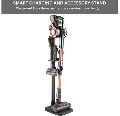 Jimmy H9 Pro Cordless Vacuum Cleaner, Muliti-surface Flexible HEPA Stick Vacuum, Removable Battery, 600W, 80 Min Runtime