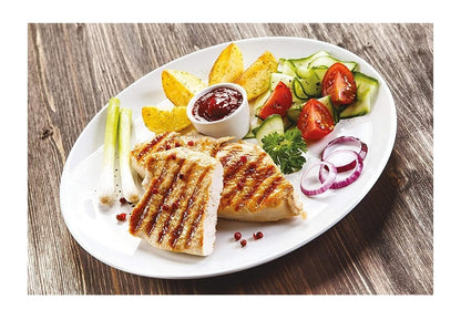 BLACK+DECKER 3-In-1 Sandwich, Grill & Waffle Maker, 750W, 2 Slice, Non-Stick Interchangeable Plates, Black - TS2090-B5, 2 Year Warranty