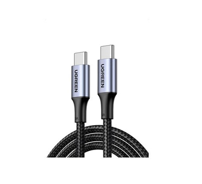 UGREEN 90120 USB-C to USB-C Cable, 3M, 100W PD Fast Charging, Braided Nylon, USB 2.0 Data
